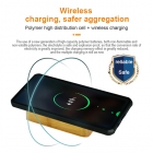 Wireless Charger - 2020 newest 5000mAh Bamboo Wireless Power Bank LWS-2012